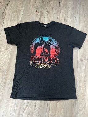 Fleetwood Mac Graphic Tee - Black Vintage Band Shirt